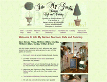 Tablet Screenshot of intomygarden.com